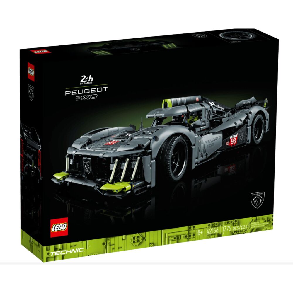 NIB LEGO Technic PEUGEOT 9X8 24H Le Mans Hybrid Hypercar